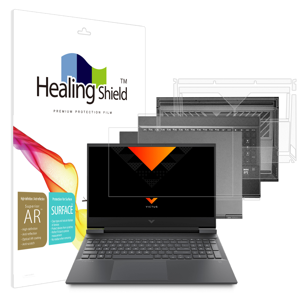 HP VICTUS 16 2022 고화질 액정보호필름1매 외부3종 - 메인 이미지