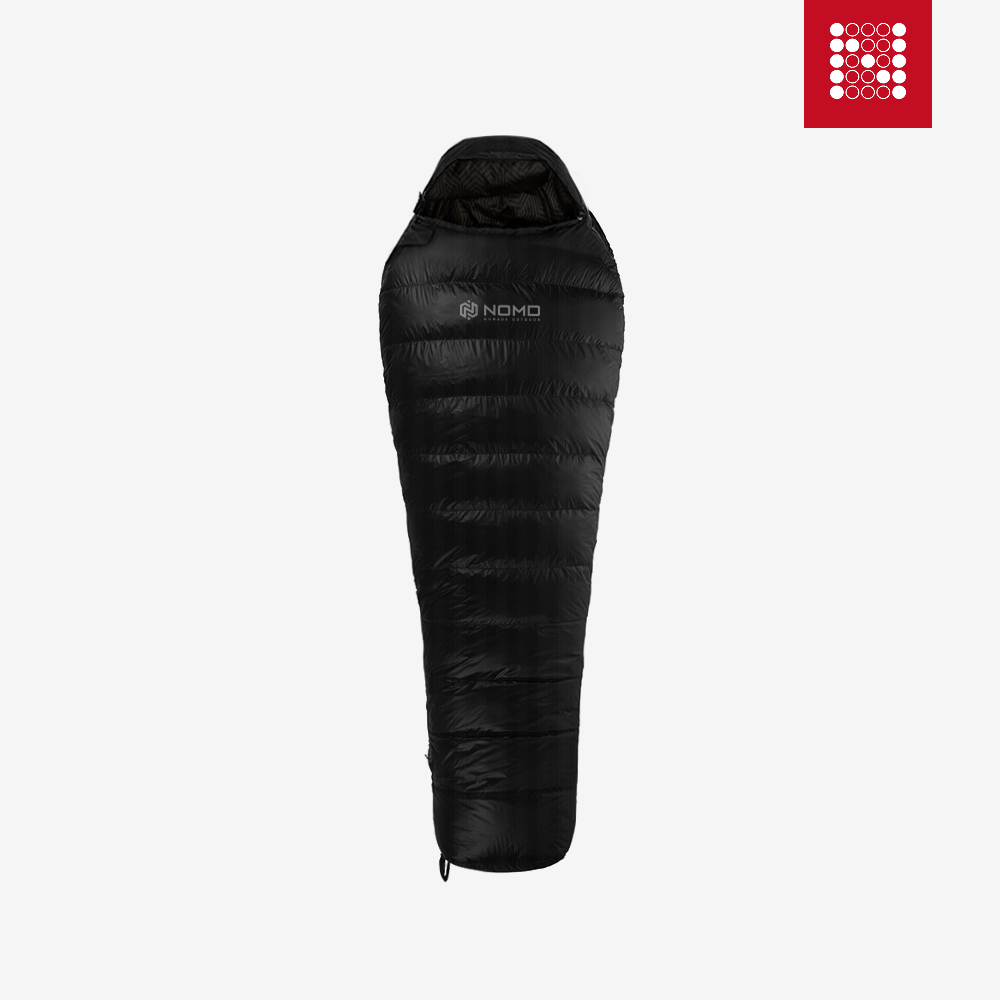 노마드 히팅 어센트 슬리핑백 캠핑 차박 오리털 덕다운 침낭 동계