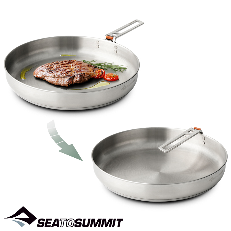 씨투써밋 디투어 팬 25cm(케이스 포함) 캠핑 백패킹 프라이 팬