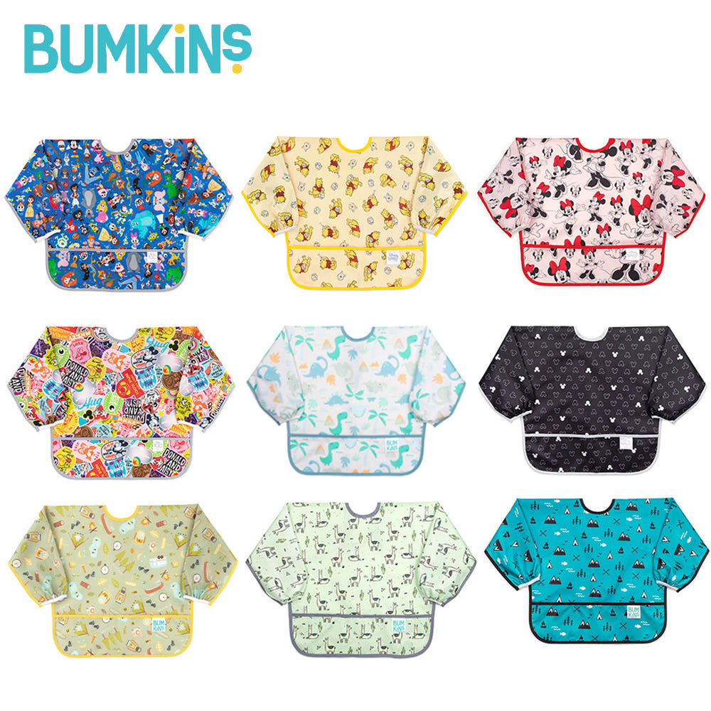 범킨스 긴팔 턱받이