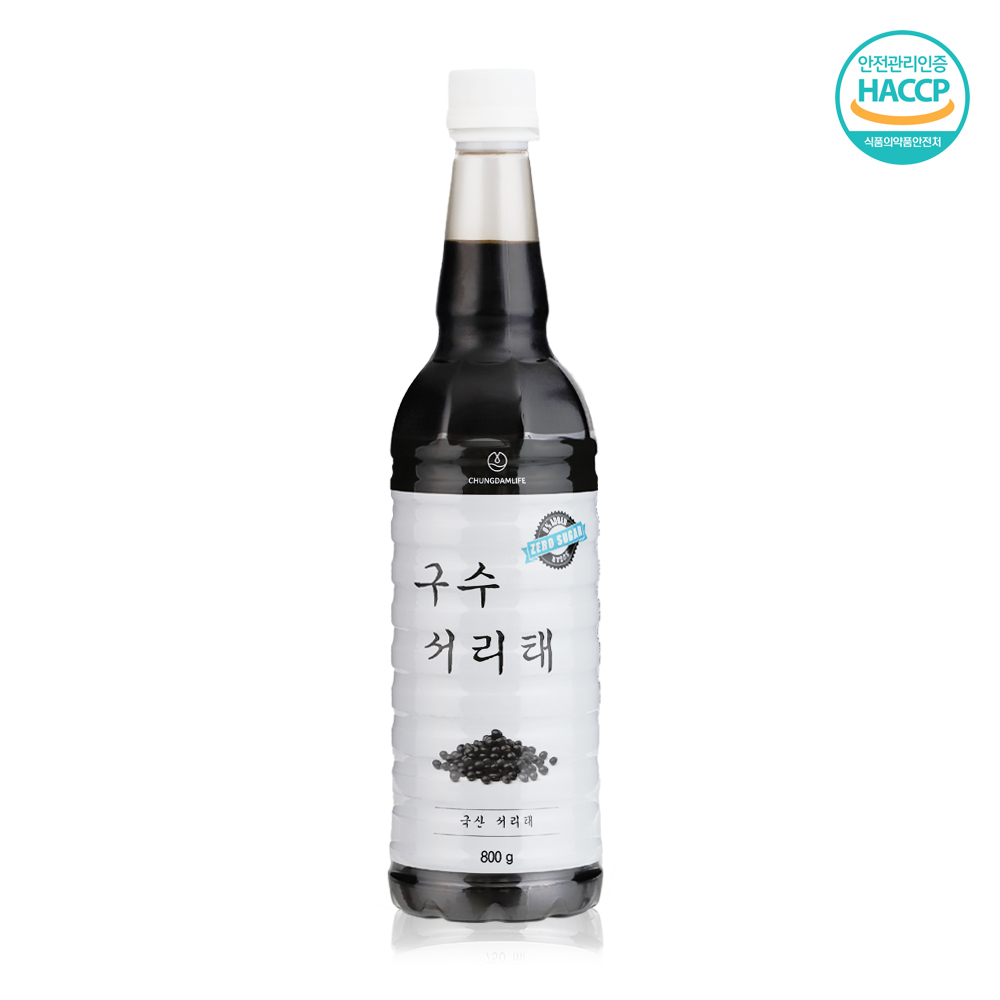 서리태차 검은콩차 추출물 원액 800g 무설탕 농축액 서리태 콩차 물 - 상세 이미지 2