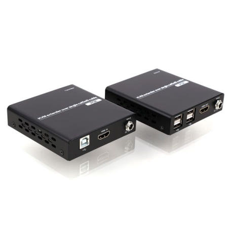 NEXT-7104KVM EX KVM HDMI 거리연장기 최대지원거리 100M USB 4포트 거리연장