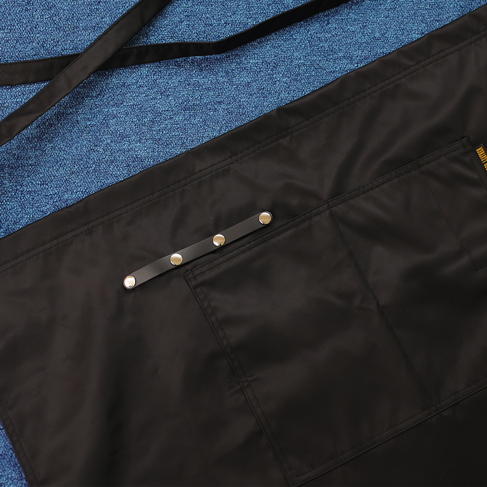 [하프에이프런]  워싱캔버스 앞치마 글로시 방수