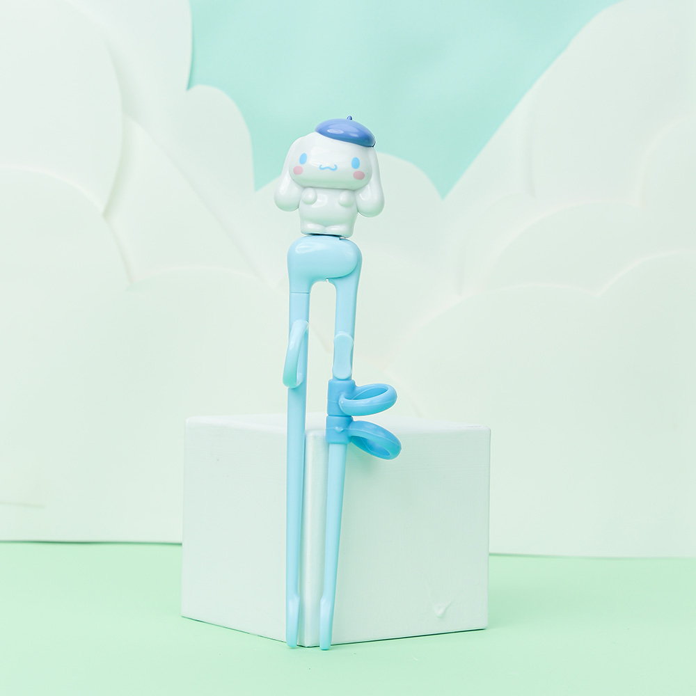 릴팡더스틱 맥스 유아 아기 첫 교정 젓가락 1단계 왼손용 시나모롤 CM8588 산리오 캐릭터 - 상품 이미지