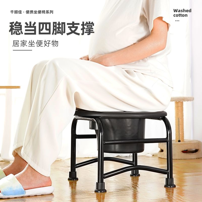 차박 간이 좌변기 변기 성인용 휴대 포세식 재래식 이동식 변기의자 - 상세 이미지 3