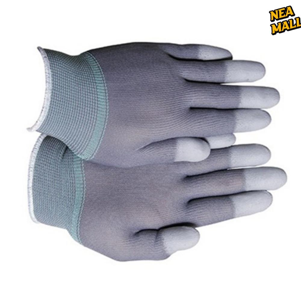 10켤레 pu장갑 손끝코팅장갑 정밀 작업용 장갑 기계