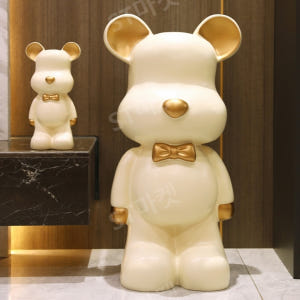 새로운 폭력적인 곰 저금통 초대형 장식 저금통 거실 현관 인테리어 27c... 솔직 후기 | 실제 배치 사진 포함 - 상품 이미지 2