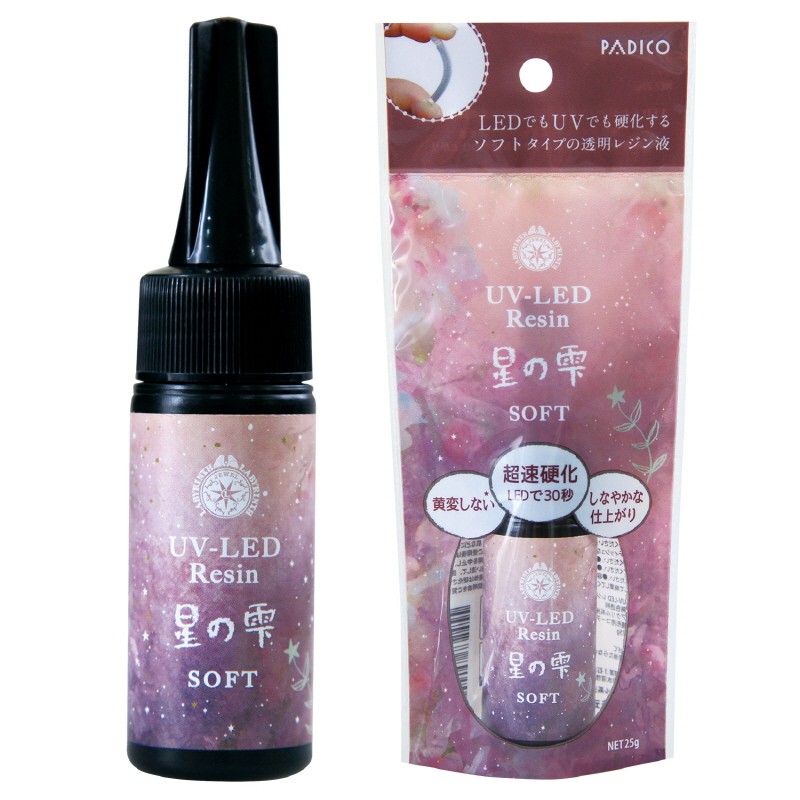 파디코 살짝 말랑타입 레진 별이슬 UV레진 소프트 25g - 메인 이미지