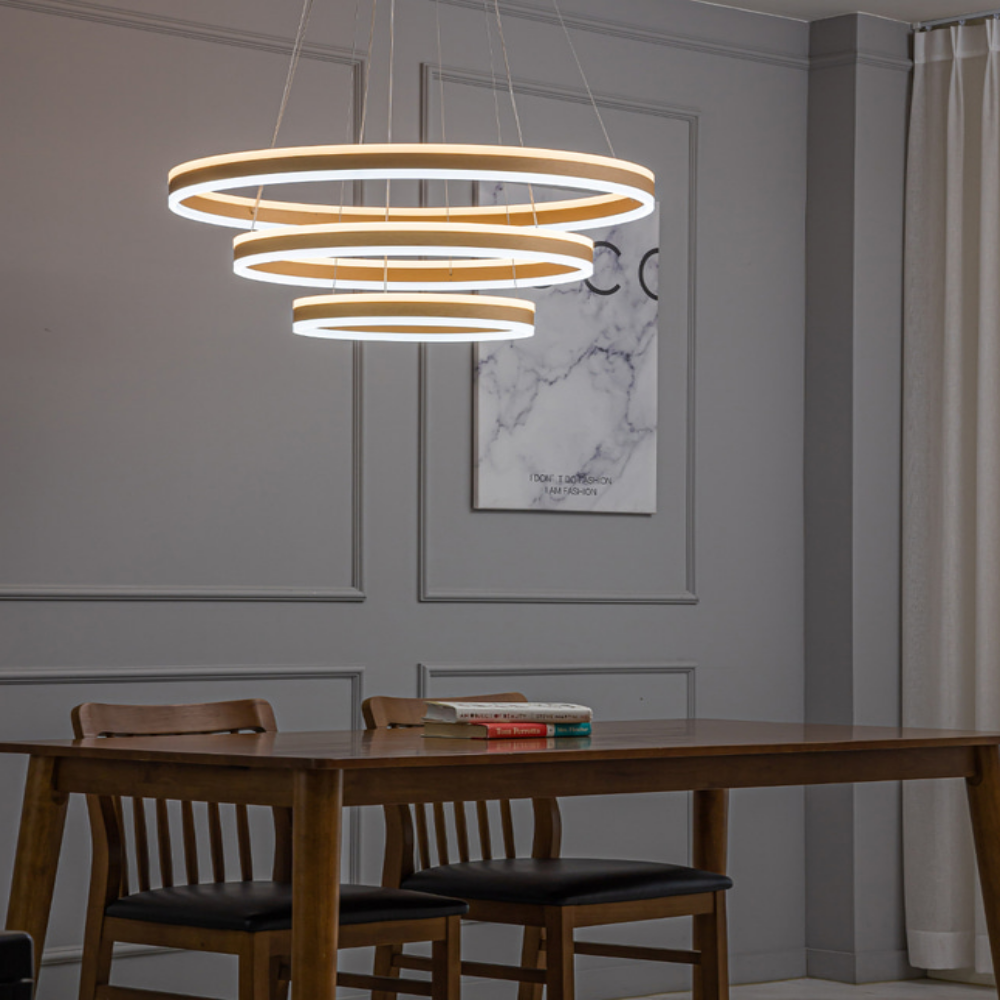 국산/KS인증/무료+당일발송 6인용식탁등 국산 LED 펜던트 주방 식탁등 골드