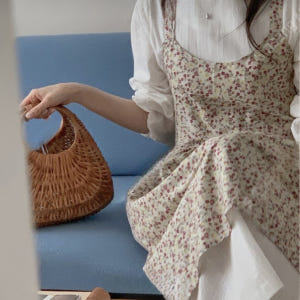 유라이 국내 제작 잔꽃 에어프런 보육교사 어린이집  빅사이즈 공주 예쁜 ... 솔직 후기 | 실제 배치 사진 포함 - 상품 이미지 4