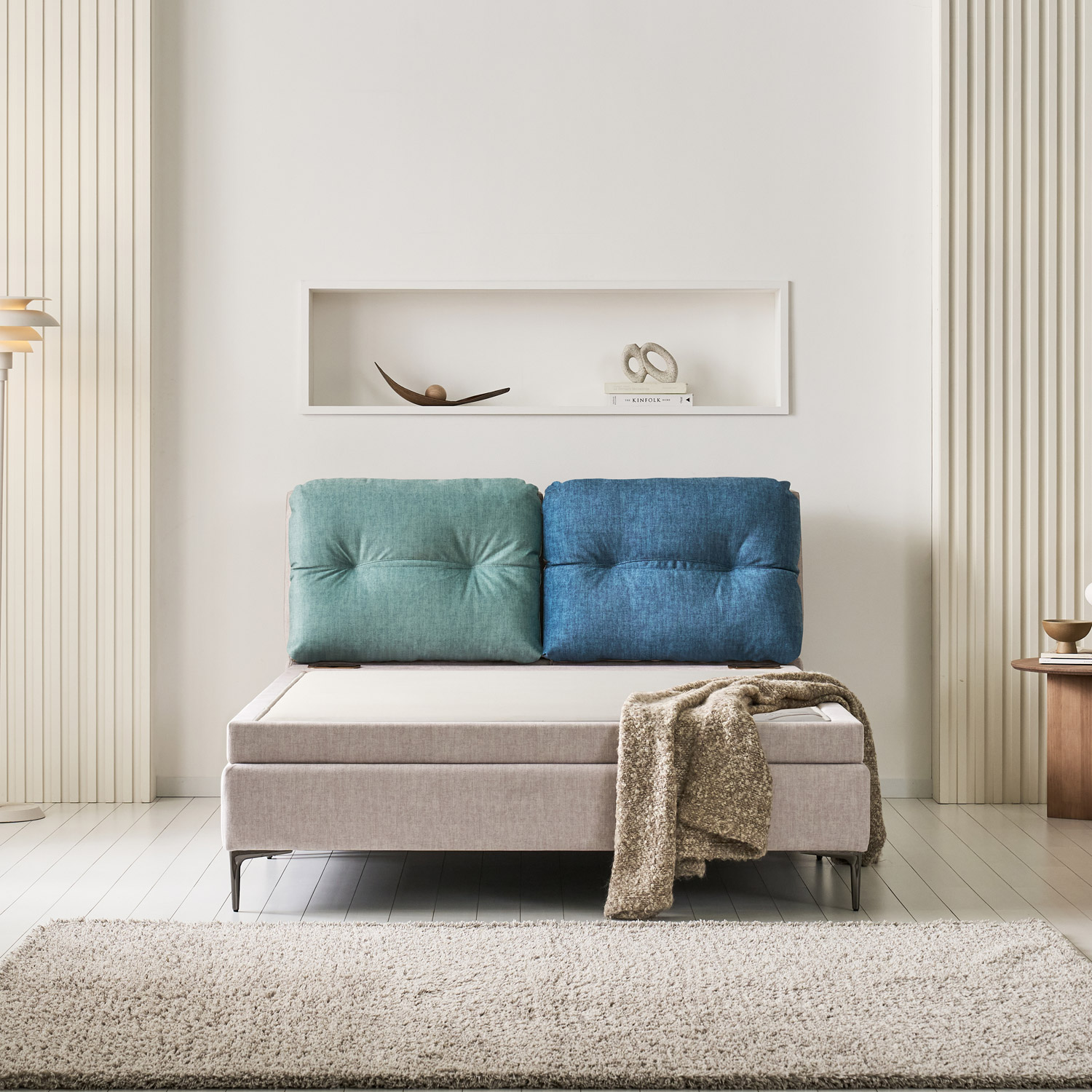 가보건강침대 황토 밀양흙침대 세라믹볼 세라믹스 돌침대 퀸 패브릭 Q루체SE