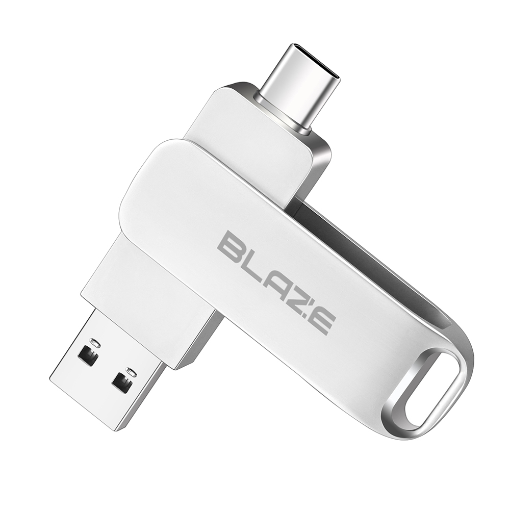 USB 메모리 C타입 USB 스마트폰 OTG 핸드폰 데이터저장 아연합금 키링 128GB - 상세 이미지 2