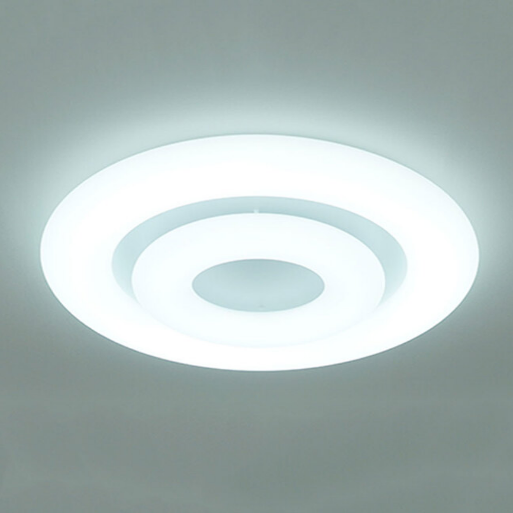 국산/KS인증/삼색변환 국산 LED 200W 아파트 원형 거실등 거실조명 삼색변환 화이트 이미지 2