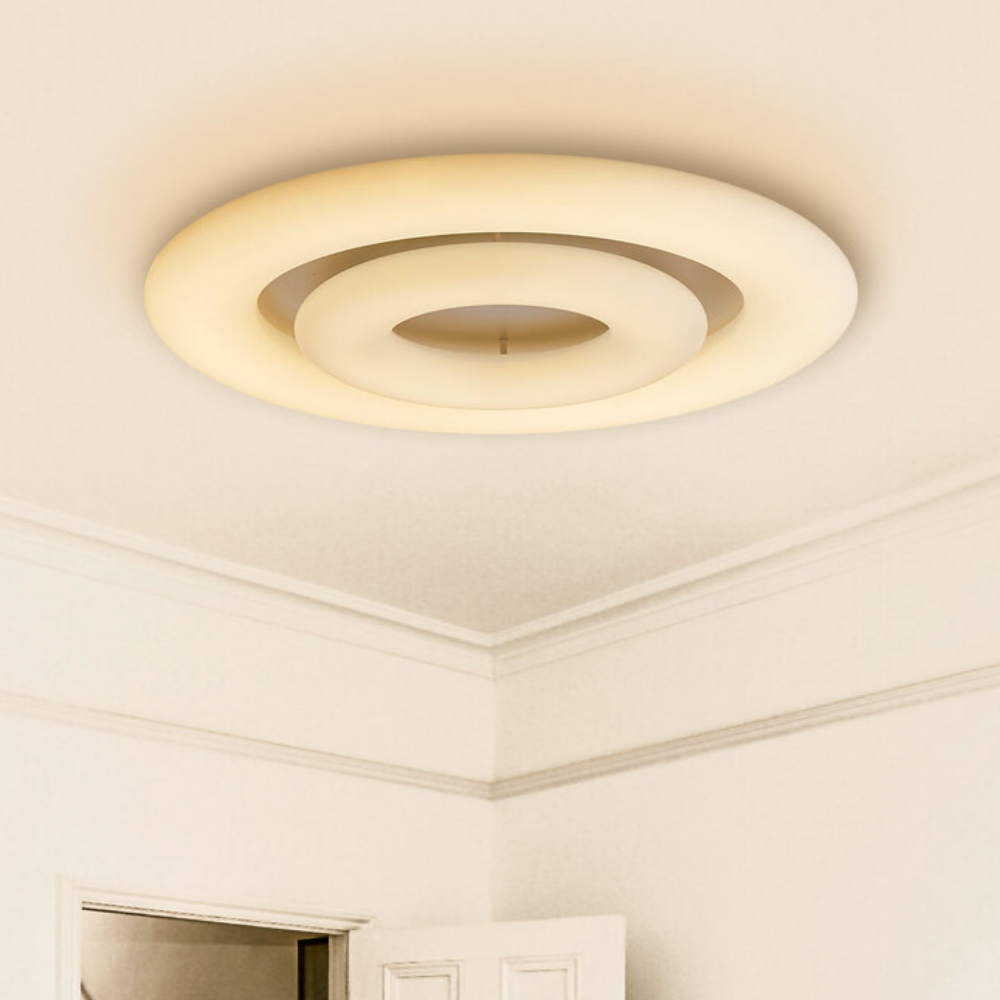 국산/KS인증/삼색변환 국산 LED 200W 아파트 원형 거실등 거실조명 삼색변환 화이트 이미지 4