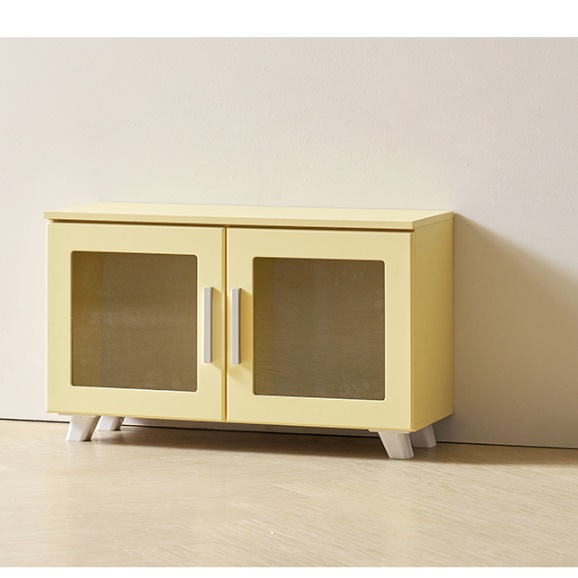 작은 장식장 낮은 장식장 소형 미니 진열장 유리문장식장