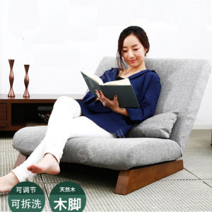 좌식 안락의자 게으른 작은 소파 싱글 등받이 접이식 발코니 침실 일본식 ... 솔직 후기 | 실제 배치 사진 포함 - 상품 이미지 3