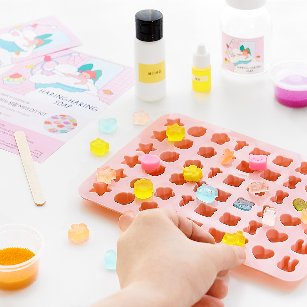 비누 만들기 diy 키트 집콕놀이 어린이집 천연 엄마표 미니비누 이미지 7