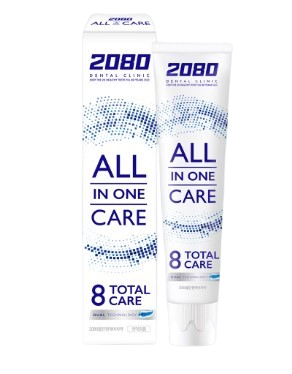 애경 올인원 케어 온가족 치약 200g x 5개 - 상품 이미지