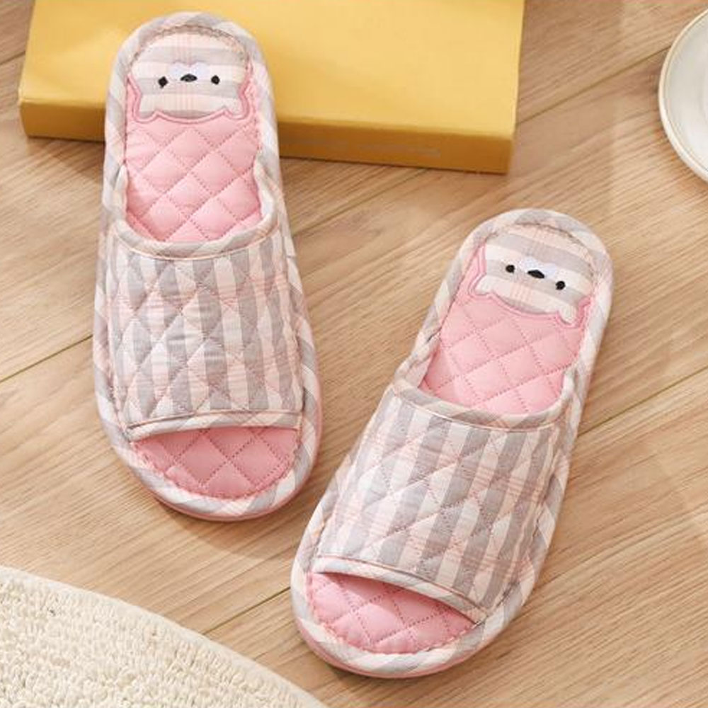 송강 층간소음방지 쿠션 면 거실화 거실 실내화 실내 슬리퍼