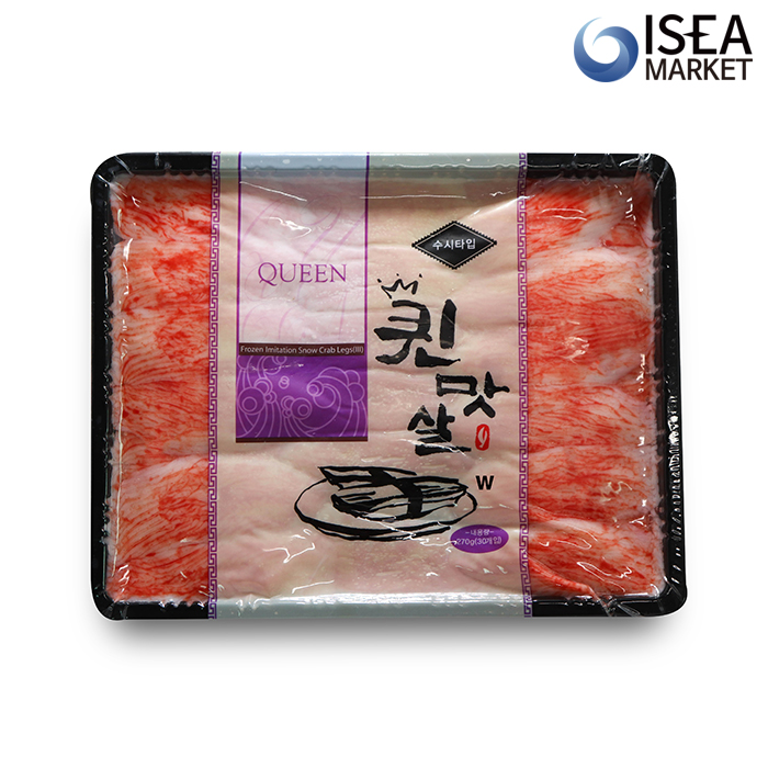 초밥용 게맛살 퀸맛살 240g 30미 게맛살초밥 스시용 - 상품 이미지