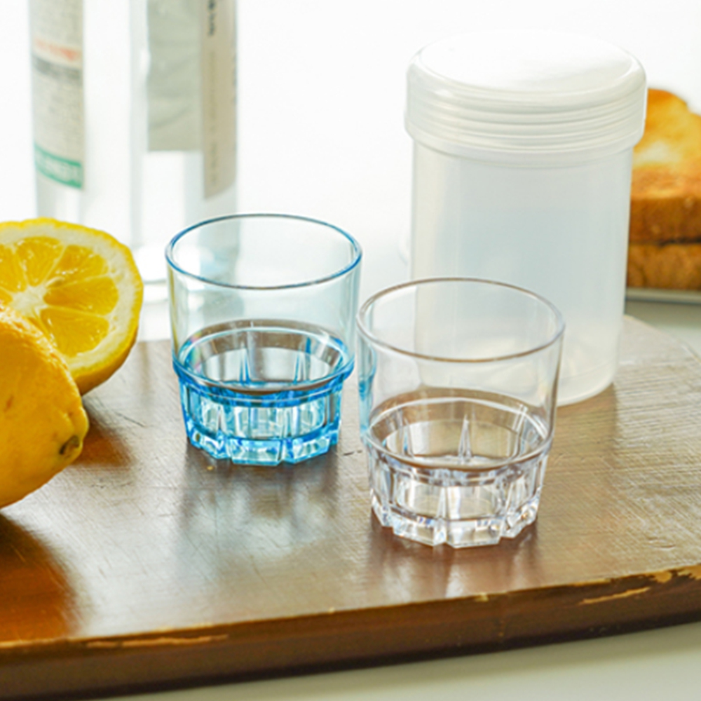 깨지지않는 소주잔세트 휴대용 캠핑 낚시 커플 소주컵 2P