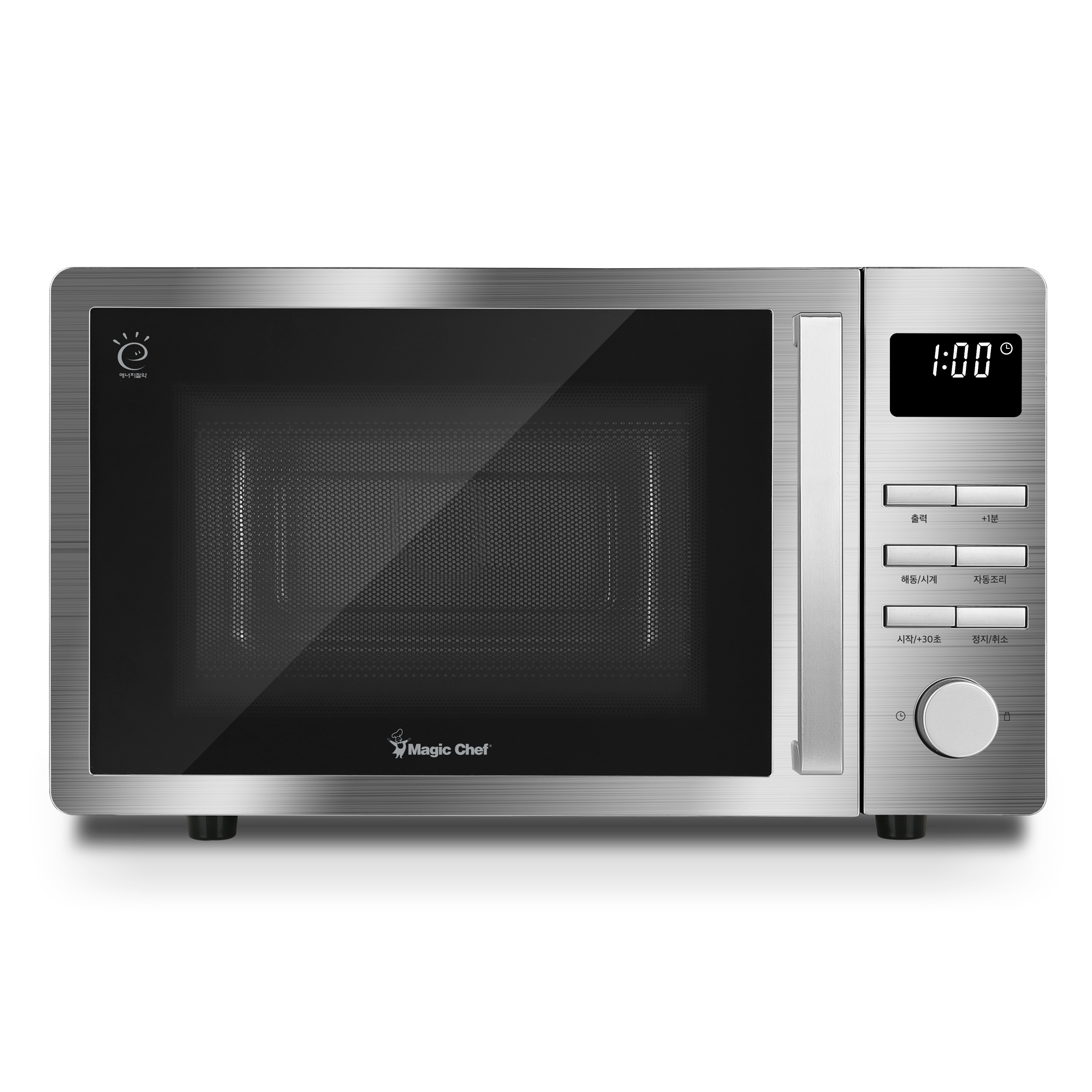 매직쉐프 무회전 전자레인지 25L 대용량 업소용 편의점 올스텐 플랫 전자렌지 WC2