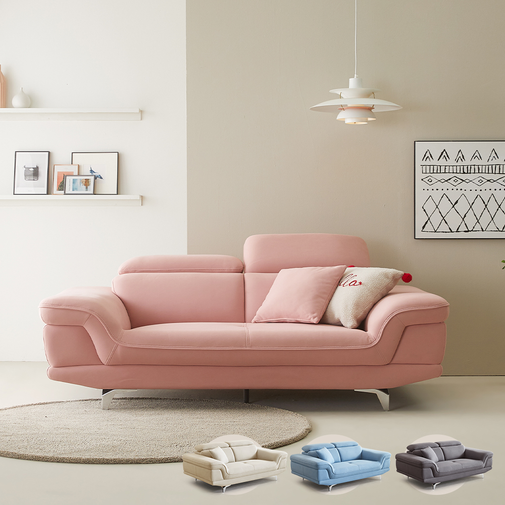 서광퍼니처 에이든 아쿠아텍스 패브릭 이지클린 3인소파