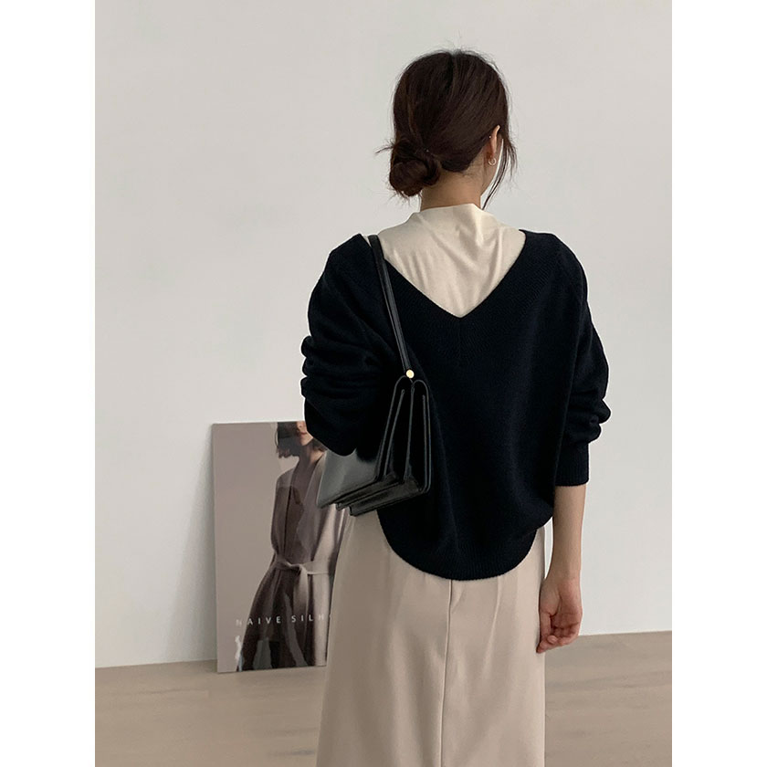 Aラインゴムロングラップスカート3color | ファッション通販