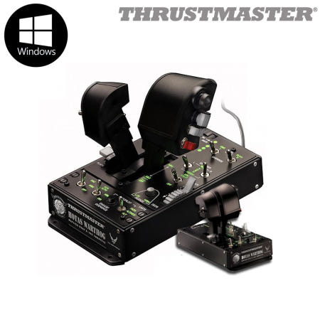 트러스트마스터 HOTAS WARTHOG 듀얼스로틀 벌크(PC) 비행 조이스틱 게임 장비 시뮬레이터