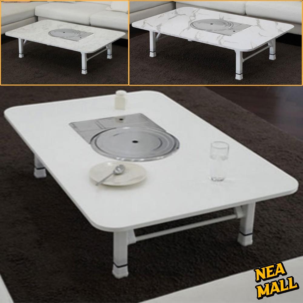 1200x800 좌식 고기 불판 테이블 접이식 가정용 불판 테이블 상