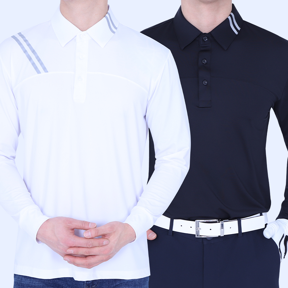 여름용긴팔 쿨티 기능성 카라티셔츠