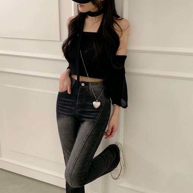 [🌺봄시즌🌺/기장선택] 클래스 완벽라인 절개 부츠컷 청바지 딥워싱 부츠컷 데님팬츠 상세 이미지 56