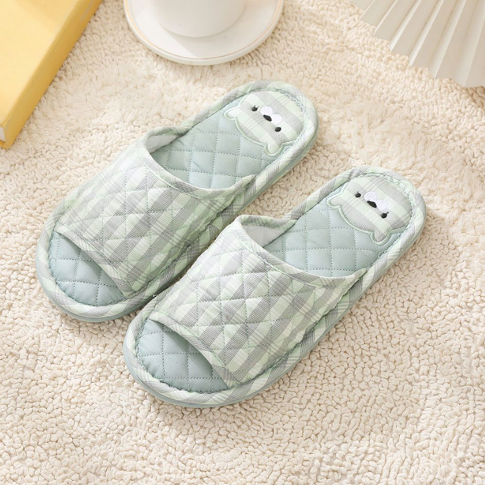 송강 층간소음방지 쿠션 면 거실화 거실 실내화 실내 슬리퍼