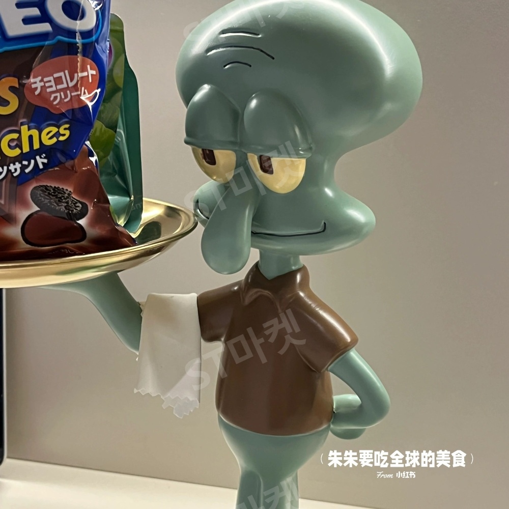 징징이 현관 열쇠 키홀더 차키 보관 장식품 보관함 신발장 장식 트레이 사무실 책상 장식 - 상세 이미지 4