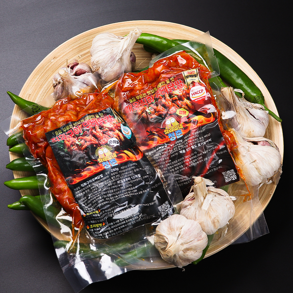 직화구이 맛있게 매운 수제 프리미엄 무뼈닭발 250g (국산 원재료 90% 이상) - 상세 이미지 3