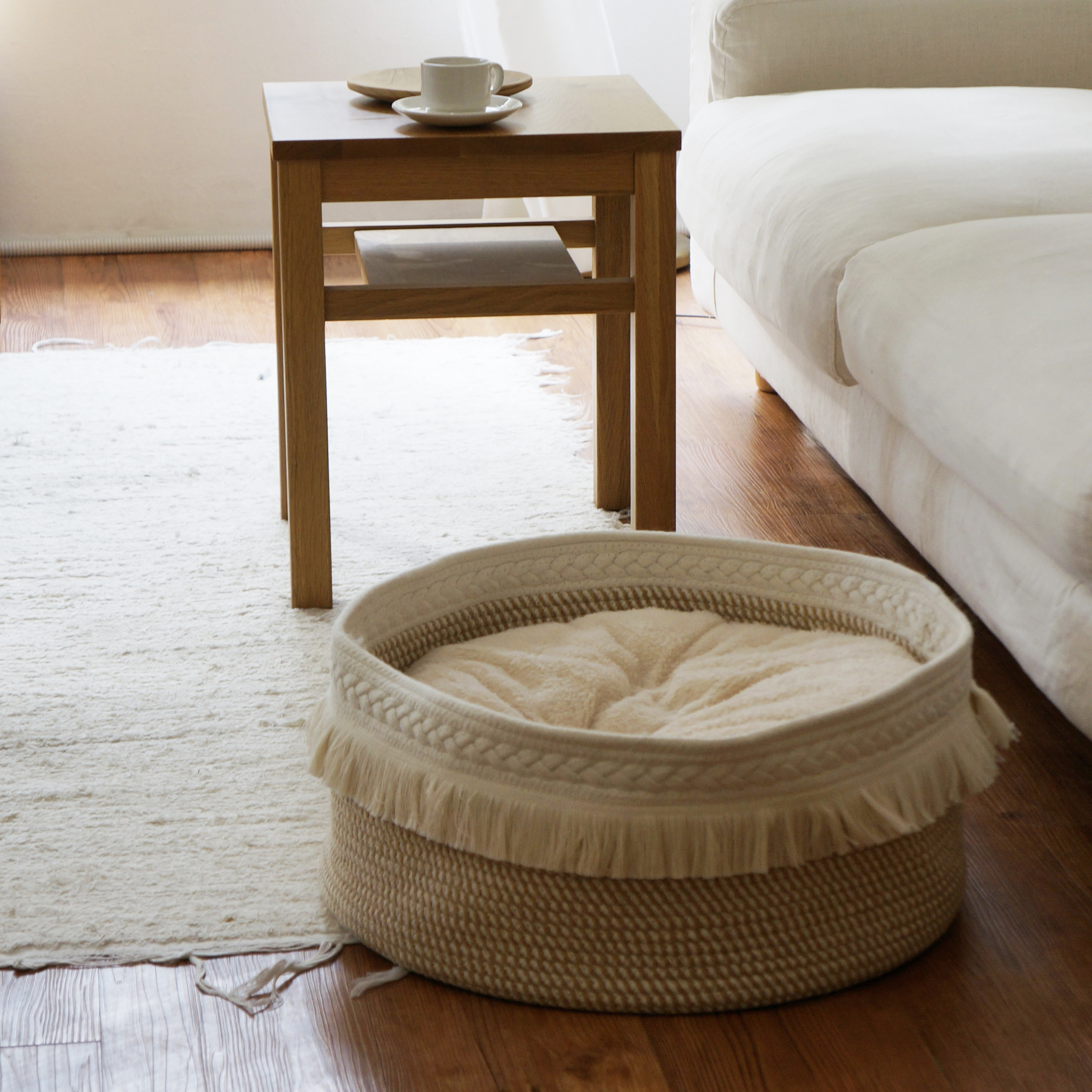 고양이 숨숨집 강아지 집 바구니 방석 포함