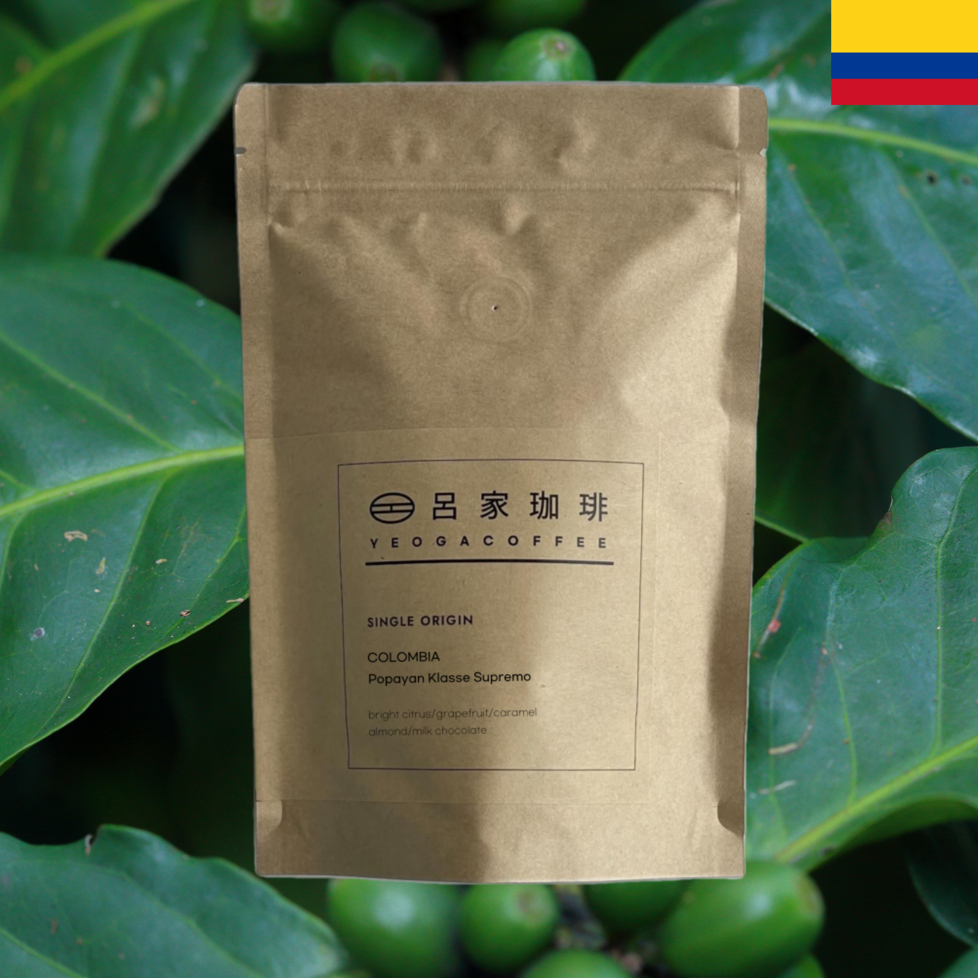 콜롬비아 수프리모 200g 갓볶은 당일로스팅 원두 맛있는 신선한 고소한 콩 가루 - 상품 이미지