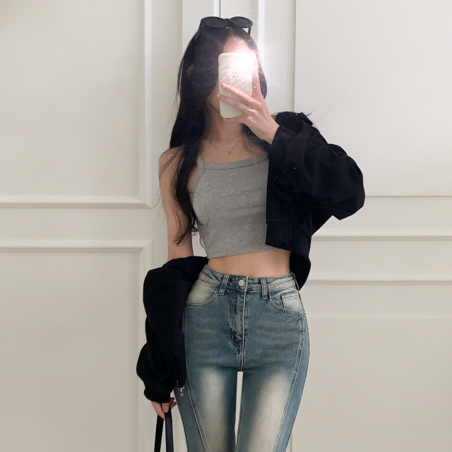 [🌺봄시즌🌺/기장선택] 클래스 완벽라인 절개 부츠컷 청바지 딥워싱 부츠컷 데님팬츠 상세 이미지 18