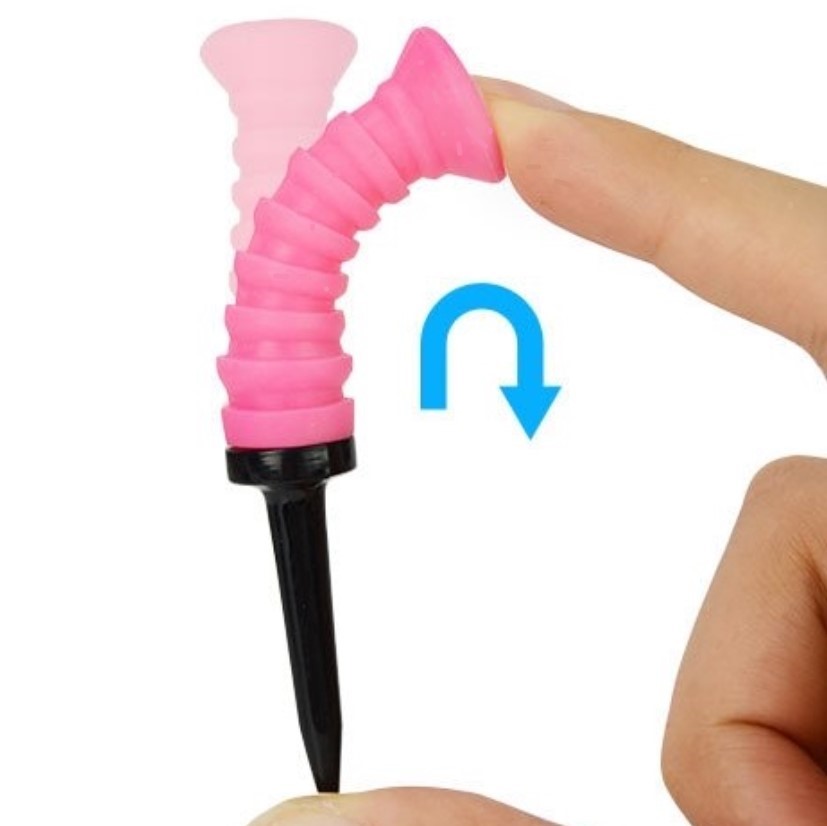 무저항 실리콘 골프티 꽂이 드라이버 롱티샷 골프핀