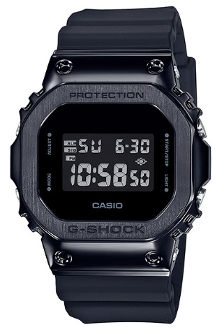 카시오 지샥 GM-5600B-1JF 손목시계 메탈 시계 올블랙