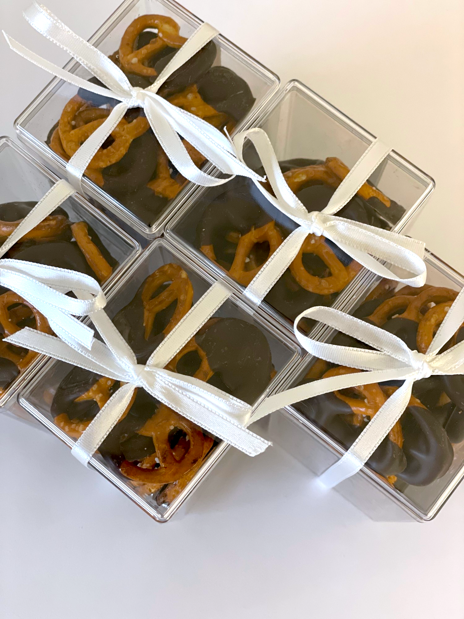 수제 초코프레첼 수능선물 퇴사답례품 승진 웨딩 행사 장례 결혼답례 - 상세 이미지 4