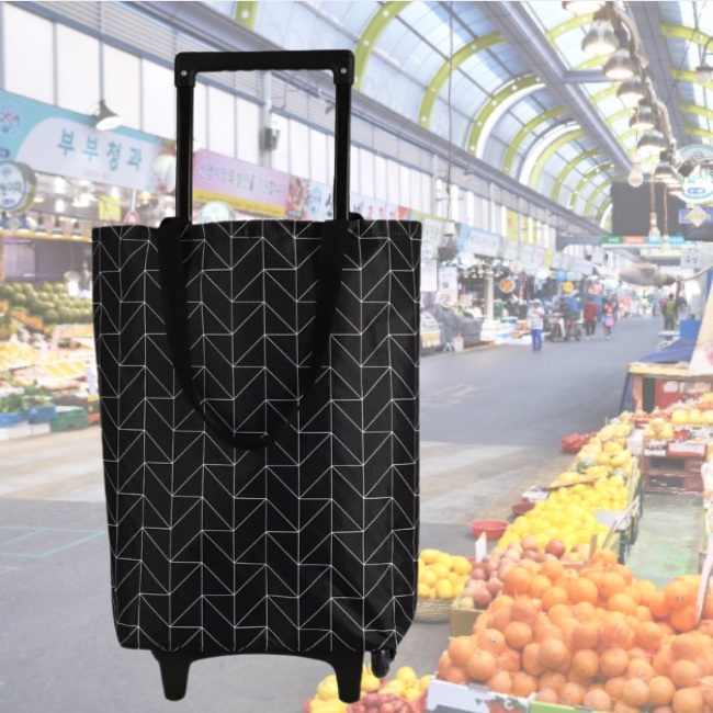 휴대용 바퀴 장바구니 캐리어 장보기 수레 이동식 시장 바구니