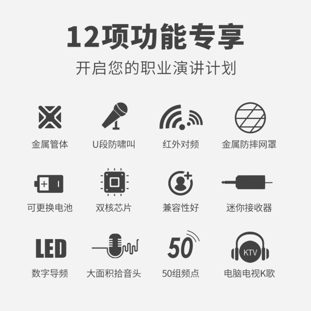 회의실용마이크 음성 인터뷰 플러그인 무선 학교 이미지 4