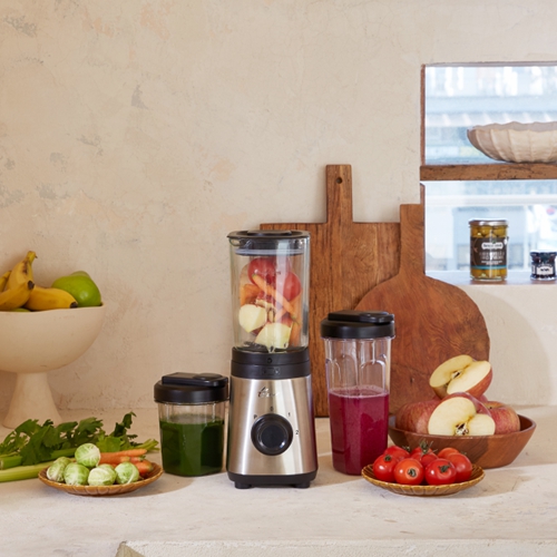 한일전기 가정용 아침식사대용 두유 ABC쥬스 만들기 3종컵 만능 미니믹서기