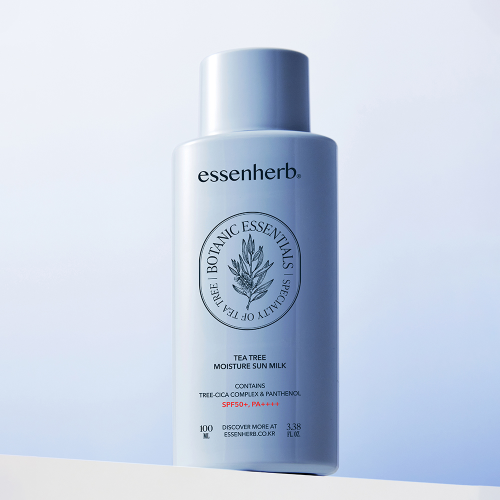 에센허브 티트리 모이스처 선 밀크 100ml SPF50+ PA++++ 이미지 2