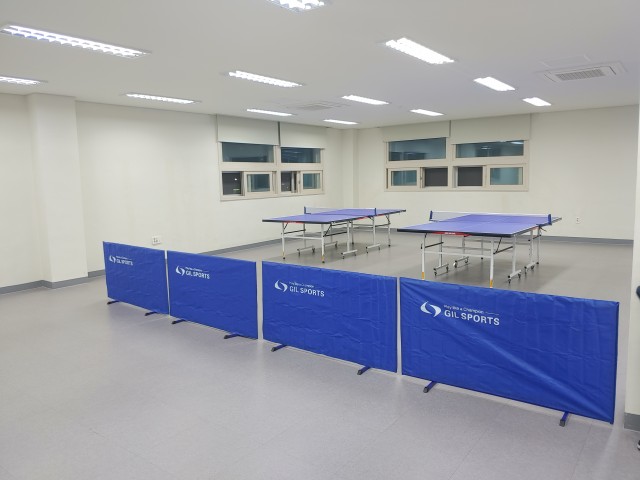 실내 탁구장 가림막 경기용탁구휀스 회사 동호회 탁구대 펜스 일체형 - 상세 이미지 2