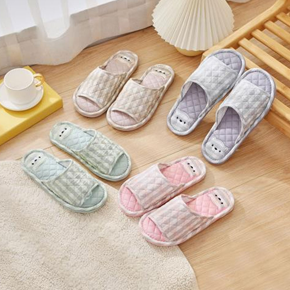 송강 층간소음방지 쿠션 면 거실화 거실 실내화 실내 슬리퍼