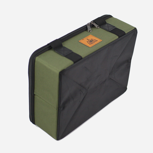 KOOLMAN 쿨맨 캠핑 IGT 플랫 버너 하드케이스 수납 가방 아이보리