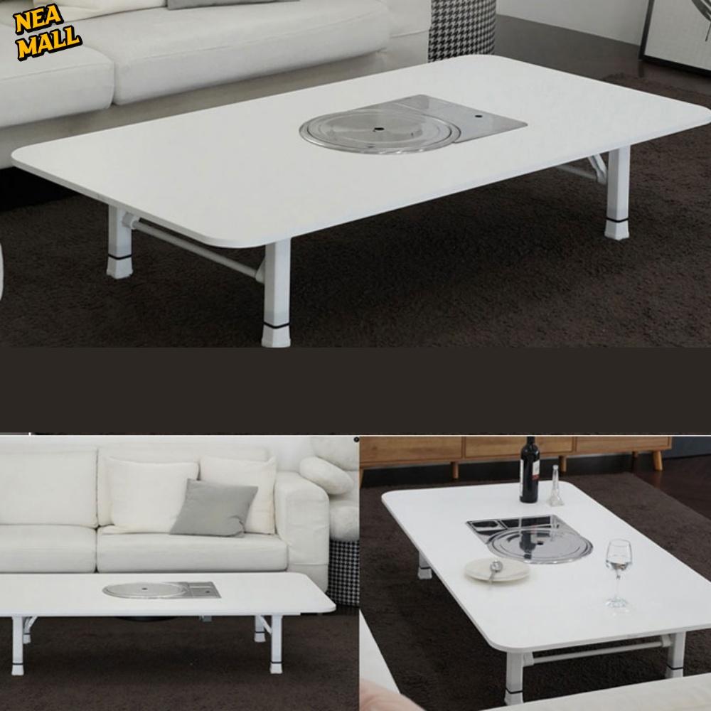 1500x800 좌식 고기 불판 테이블 접이식 가정용 불판 테이블 상