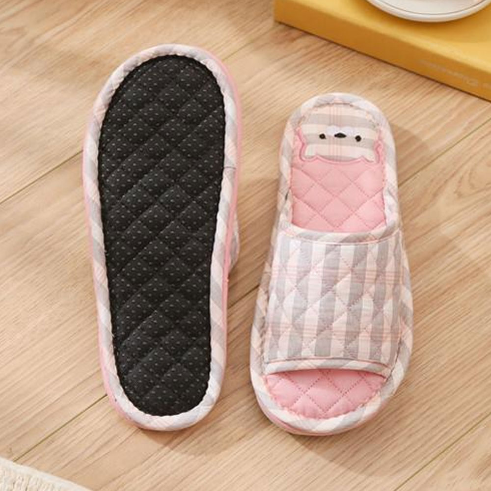 송강 층간소음방지 쿠션 면 거실화 거실 실내화 실내 슬리퍼